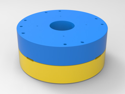 Mold for vintage pulling Tractor tire Scale 3D Print Model