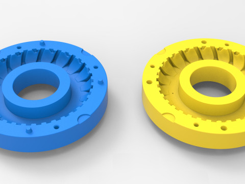 Mold for Tractor tire 40 Scale 3D Принт Модель
