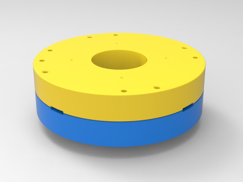Mold for Tractor tire 40 Scale 3D Принт Модель