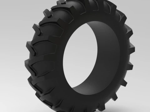 Form f&uuml;r Traktorreifen im Ma&szlig;stab 40 3D Druckmodell