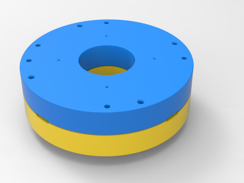 Mold for Tractor tire 41 Scale Model do druku 3D