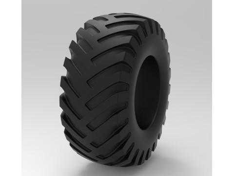 Mold for Tractor tire 42 Scale 3D Принт Модель