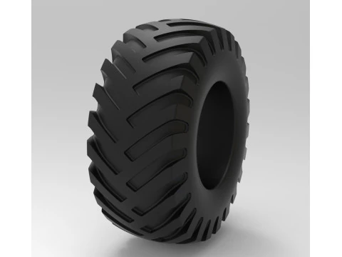 Mold for Tractor tire 42 Scale 3D Print Model
