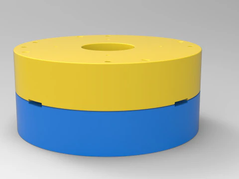 Mold for Tractor tire 43 Scale 3D Print Model