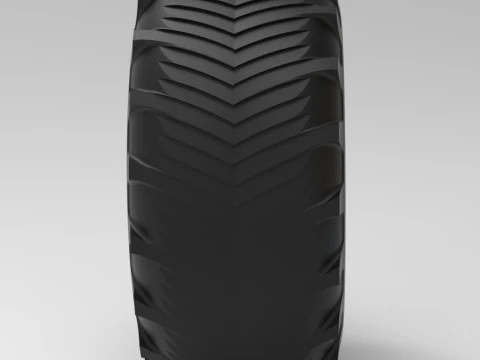 Mold for Tractor tire 43 Scale 3D Print Model