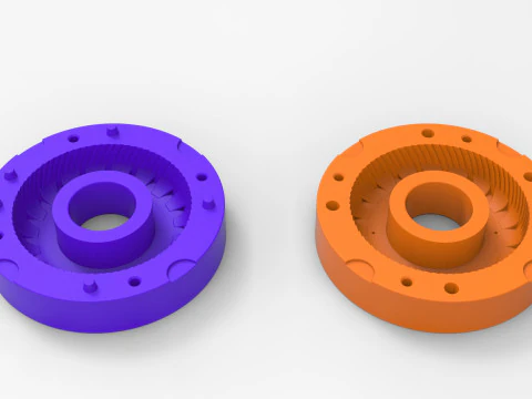 Mold for Tractor tire 43 Scale 3D Print Model