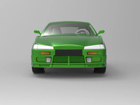 Nissan Silvia S14 scale 1 to 10 3D Print Model
