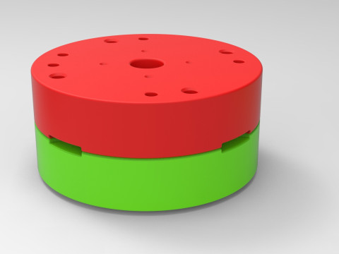 Mold for Tractor tire 45 Scale 3D Принт Модель