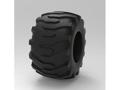 Mold for Tractor tire 45 Scale 3D Принт Модель