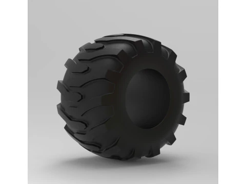 Mold for Tractor tire 45 Scale 3D Print Model