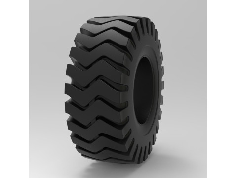 Mold for GOODYEAR tire TE188 3725X35 Scale 25 Modelo de Impressão 3D