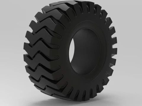 Mold for GOODYEAR tire TE188 3725X35 Scale 25 3D Print Model