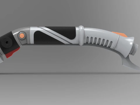 Световой меч лорда графа Дуку 3D Принт Модель