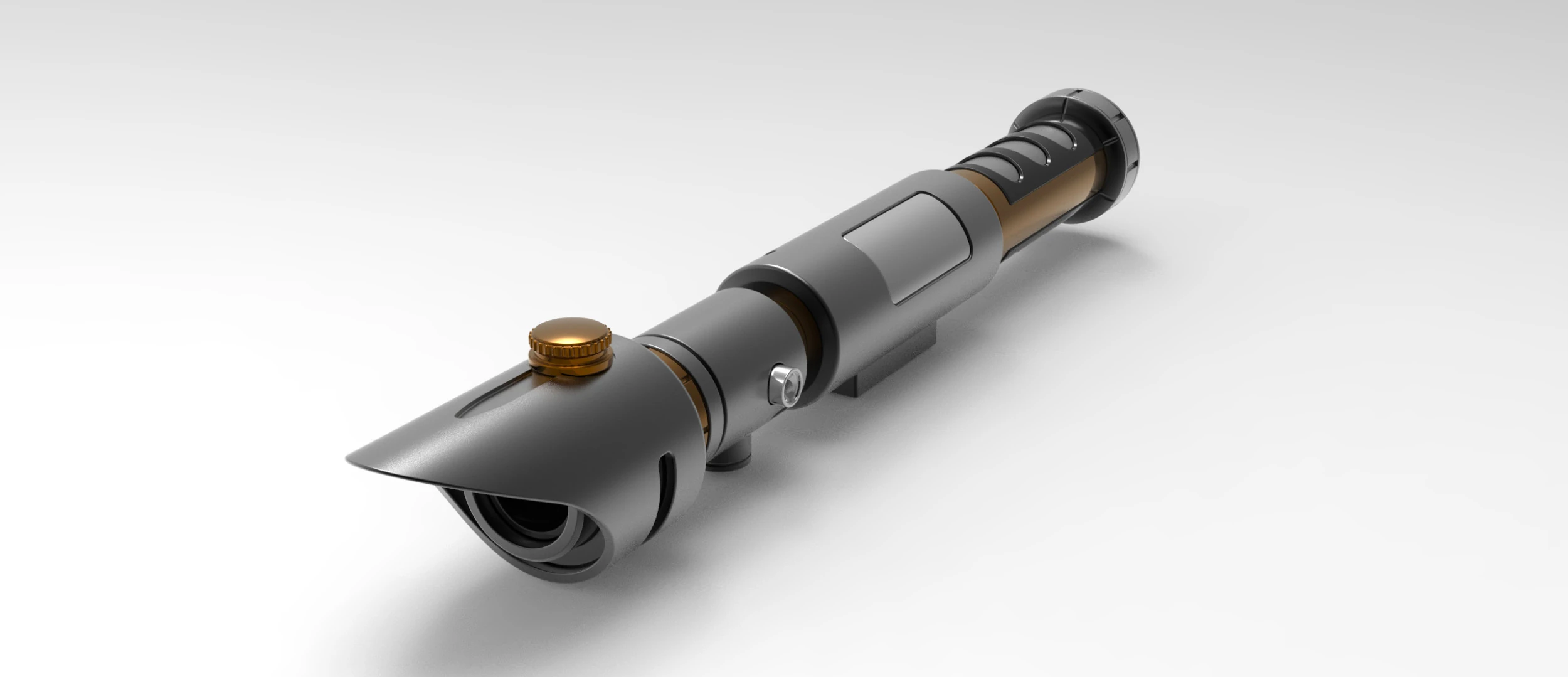 Ven Zallow lightsaber 3D Print Model .c4d .max .obj .3ds .fbx .stl .blend