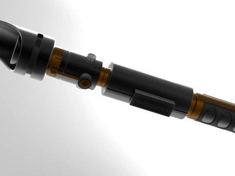 Ven Zallow lightsaber 3D Print Model