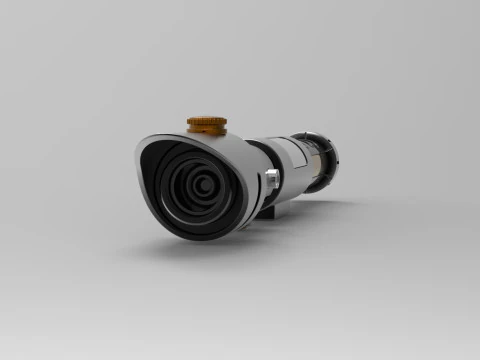 Ven Zallow lightsaber 3D Print Model