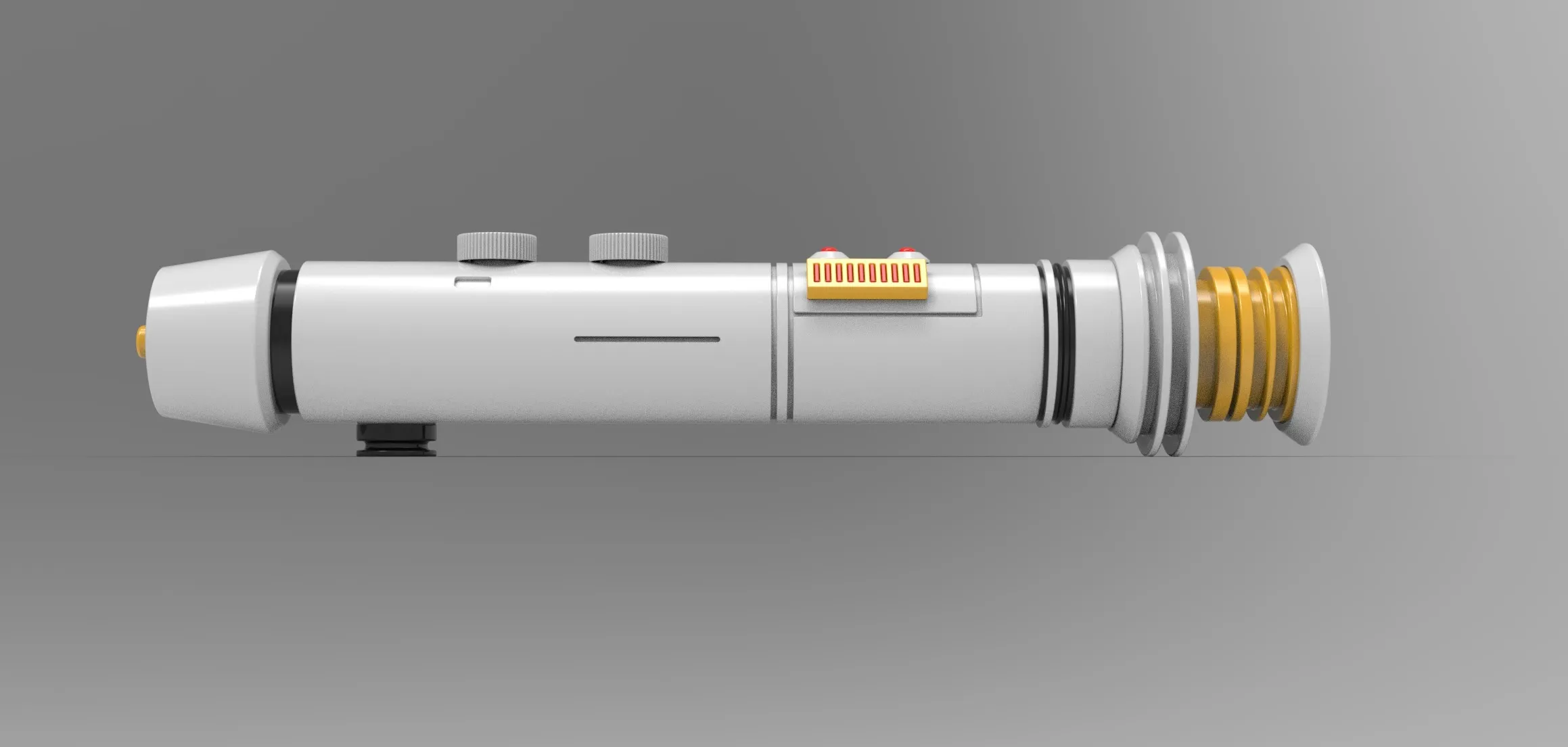 Lightsaber Shaak Ti 3D Print Model .c4d .max .obj .3ds .fbx .stl .blend 