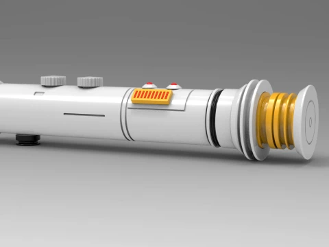 Lightsaber Shaak Ti 3D Print Model
