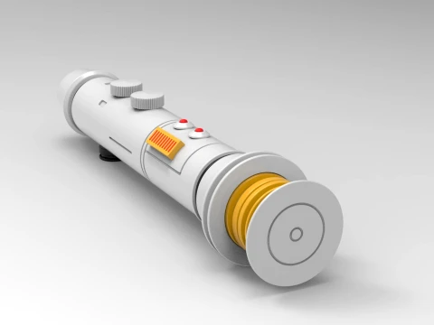 Lightsaber Shaak Ti 3D Print Model