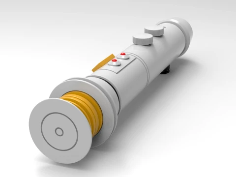 Lightsaber Shaak Ti 3D Print Model