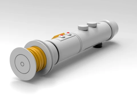 Lightsaber Shaak Ti 3D Print Model