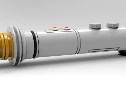 Lightsaber Shaak Ti 3D Print Model