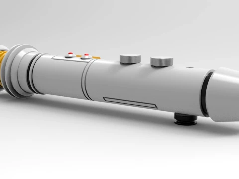 Lightsaber Shaak Ti 3D Print Model
