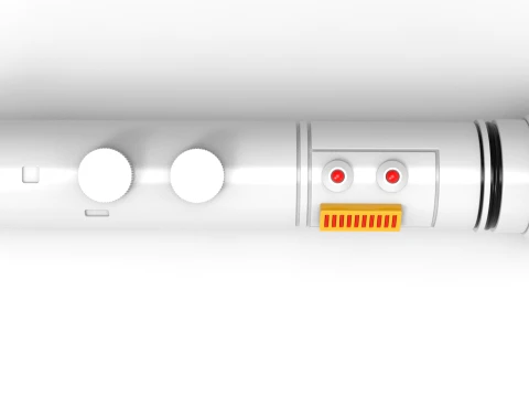 Lightsaber Shaak Ti 3D Print Model