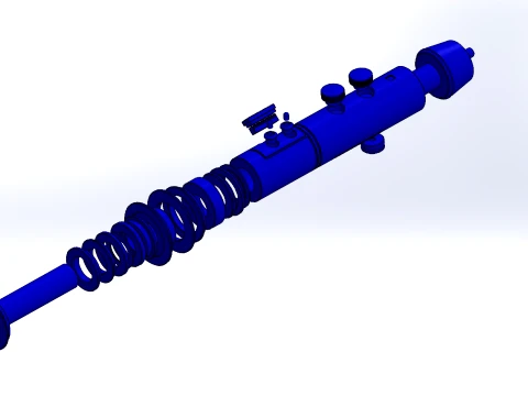 Lightsaber Shaak Ti 3D Print Model