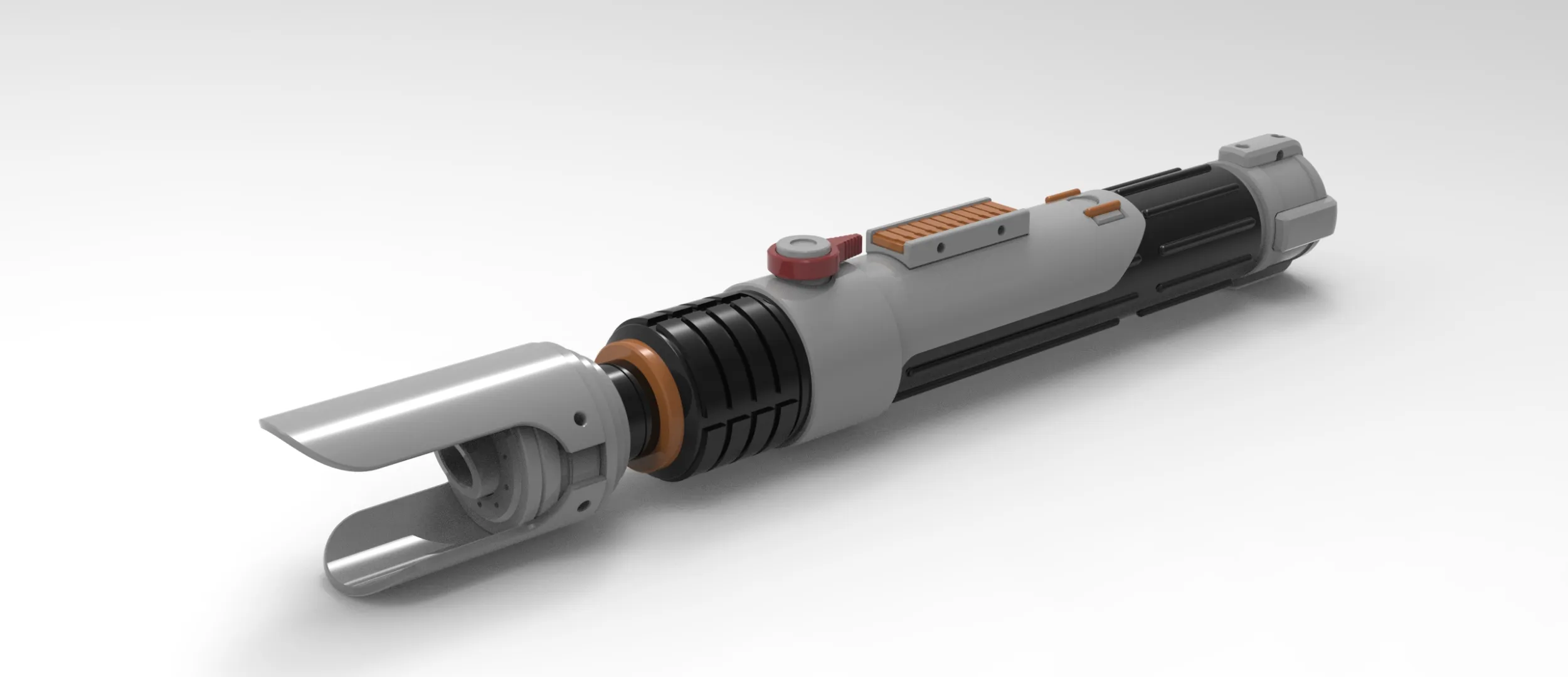 Lightsaber Sabine Wren 3D Print Model .c4d .max .obj .3ds .fbx .stl .blend 