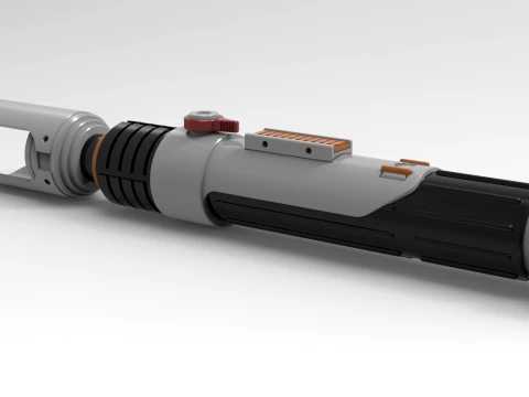 Lightsaber Sabine Wren 3D Print Model