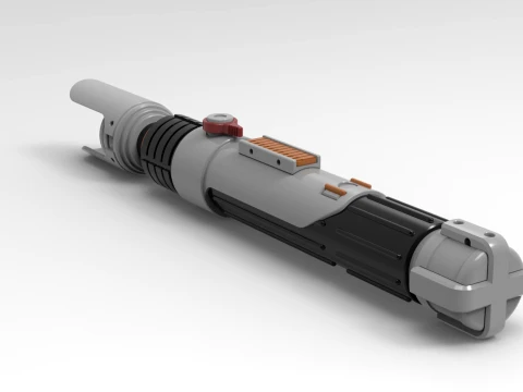 Lightsaber Sabine Wren 3D Print Model