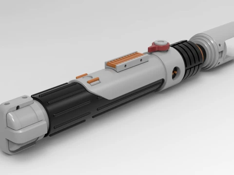 Lightsaber Sabine Wren 3D Print Model