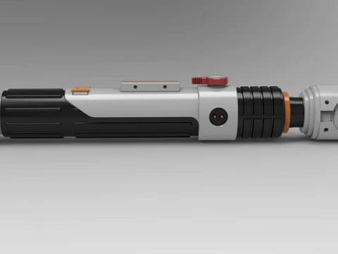 Lightsaber Sabine Wren 3D Print Model
