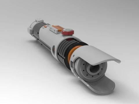 Lightsaber Sabine Wren 3D Print Model