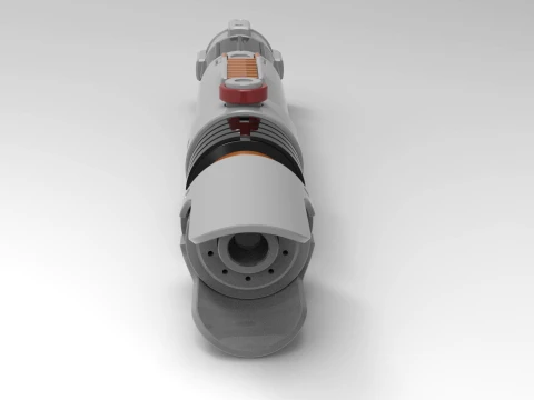 Lightsaber Sabine Wren 3D Print Model