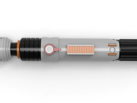 Lightsaber Sabine Wren 3D Print Model