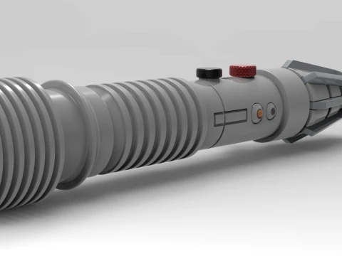 Lightsaber Plo Koon 3D Print Model