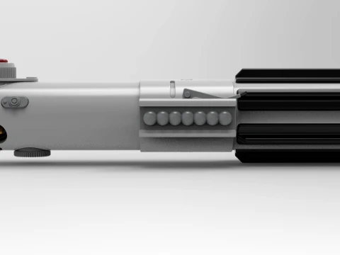 Lightsaber Luke Skywalker A New Hope 3D Print Model
