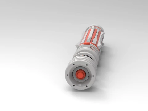 Lightsaber Leia Organa Solo The Rise of Skywalker 3D Print Model