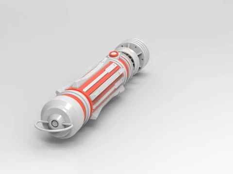 Lightsaber Leia Organa Solo The Rise of Skywalker 3D Print Model