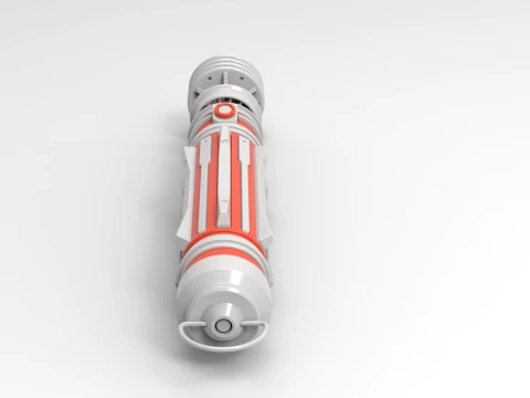 Lightsaber Leia Organa Solo The Rise of Skywalker 3D Print Model