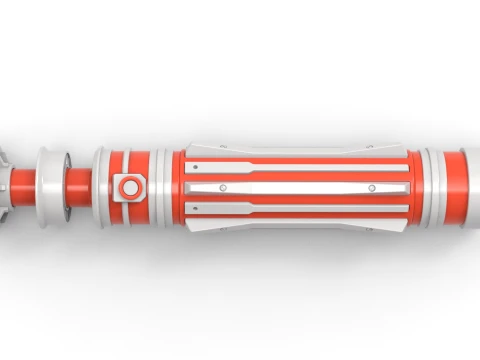 Lightsaber Leia Organa Solo The Rise of Skywalker 3D Print Model