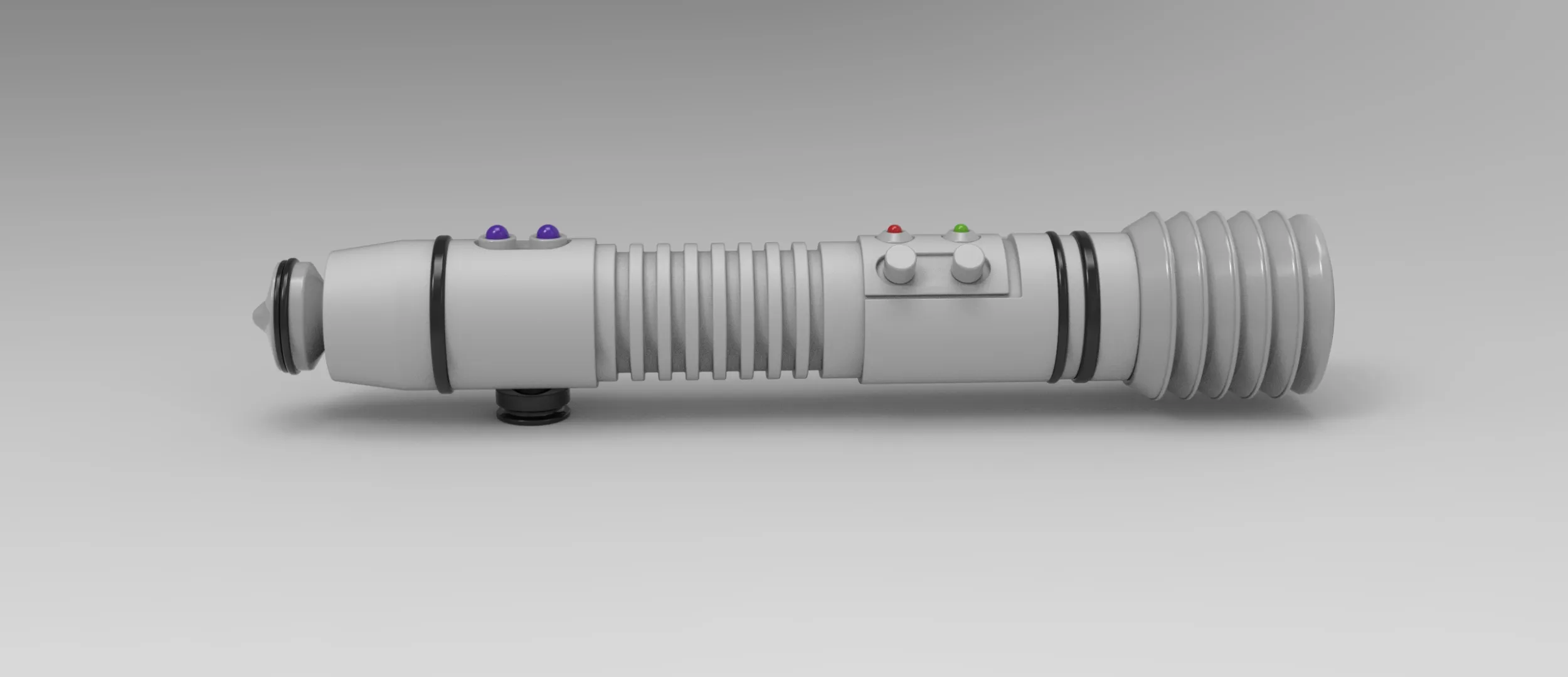 Lightsaber Kit Fisto 3D Print Model .c4d .max .obj .3ds .fbx .stl .blend 