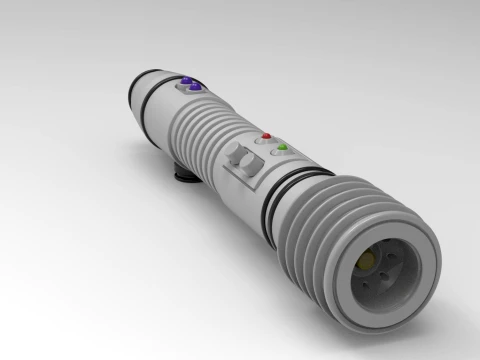 Lightsaber Kit Fisto 3D Print Model
