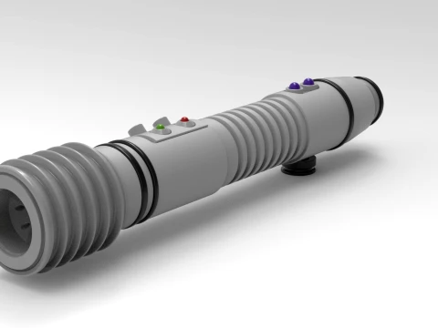 Lightsaber Kit Fisto 3D Print Model