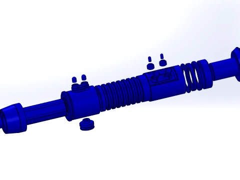 Lightsaber Kit Fisto 3D Print Model