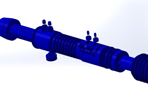 Lightsaber Kit Fisto 3D Print Model