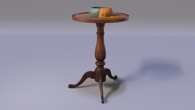 table 3D Model .c4d .max .obj .3ds .fbx .stl .blend 