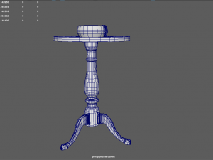 table 3D Model
